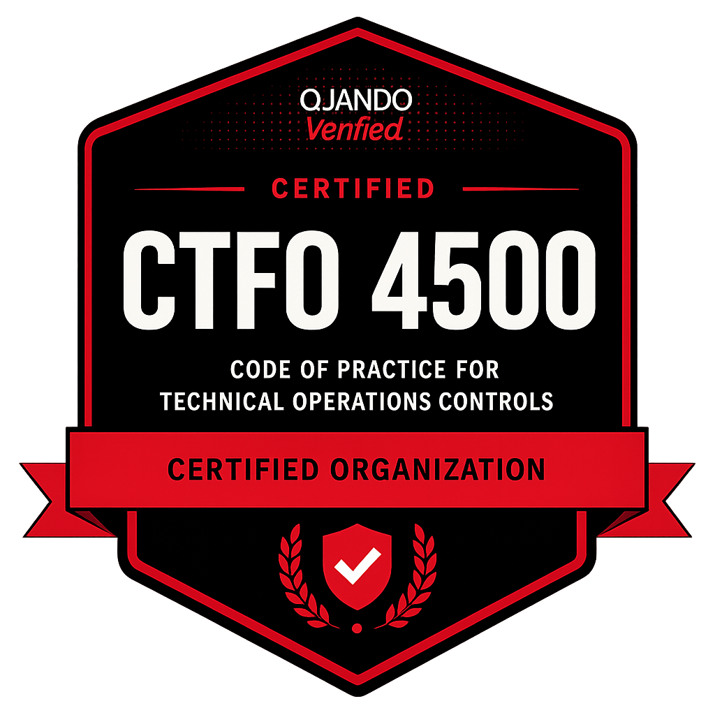 CTFO 4500 — Code of Practice for Technical Operations Controls